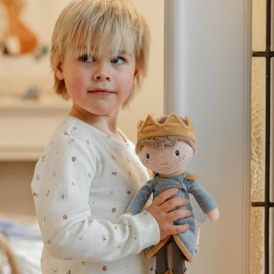 MUÑECO DE TELA MEDIANO LITTLE DUTCH ·JIM PRÍNCIPE· - Happy Moments Baby