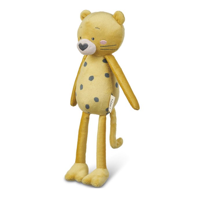 MUÑECO DE TELA PATUDO SARO ·GUEPARDO· - Happy Moments Baby