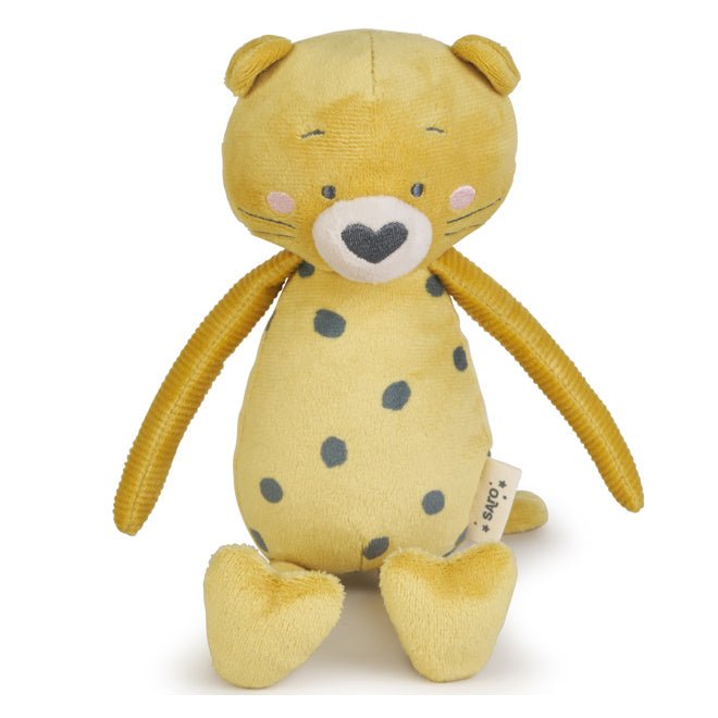 MUÑECO DE TELA PATUDO SARO ·GUEPARDO· - Happy Moments Baby