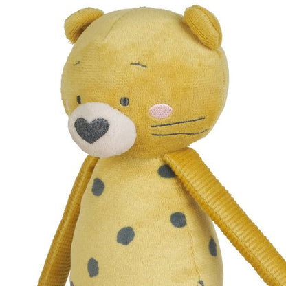 MUÑECO DE TELA PATUDO SARO ·GUEPARDO· - Happy Moments Baby