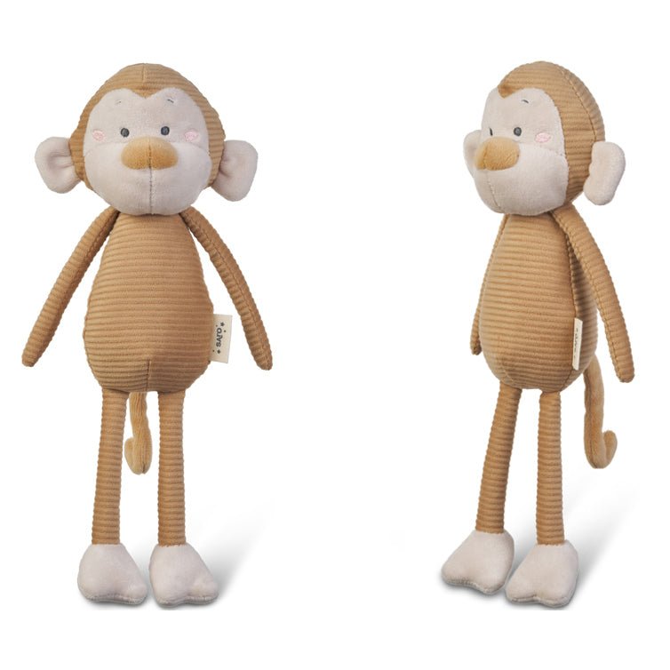 MUÑECO DE TELA PATUDO SARO ·MONO· - Happy Moments Baby