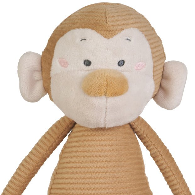 MUÑECO DE TELA PATUDO SARO ·MONO· - Happy Moments Baby