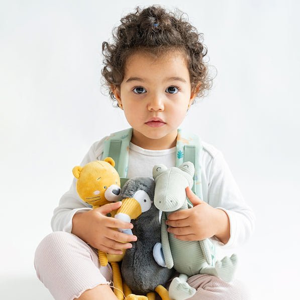 MUÑECO DE TELA PATUDO SARO ·TUCÁN· - Happy Moments Baby