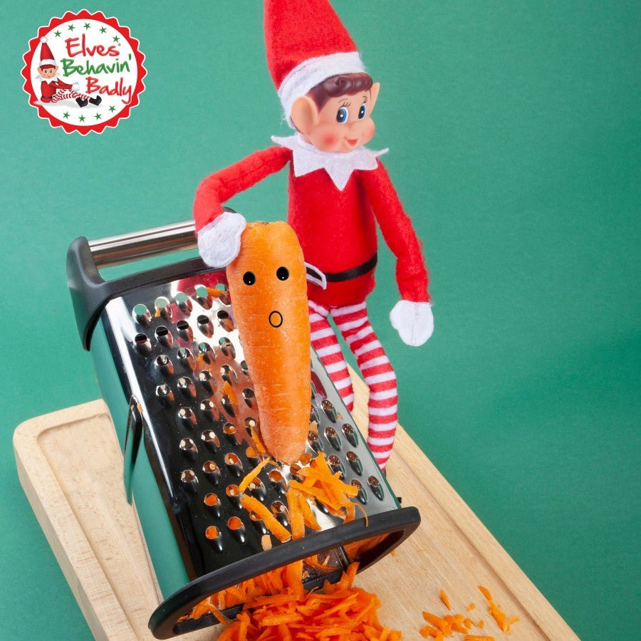 Elves Behavin Badly Elfo Flexible de 30,5 cm con Cabeza de Vinilo, Accesorio de Navidad (Elfo de niña Negra Elves Behavin Badly Elfo Flexible de 30,5 cm con Cabeza de Vinilo, Accesorio de Navidad (Elfo de niña Negra