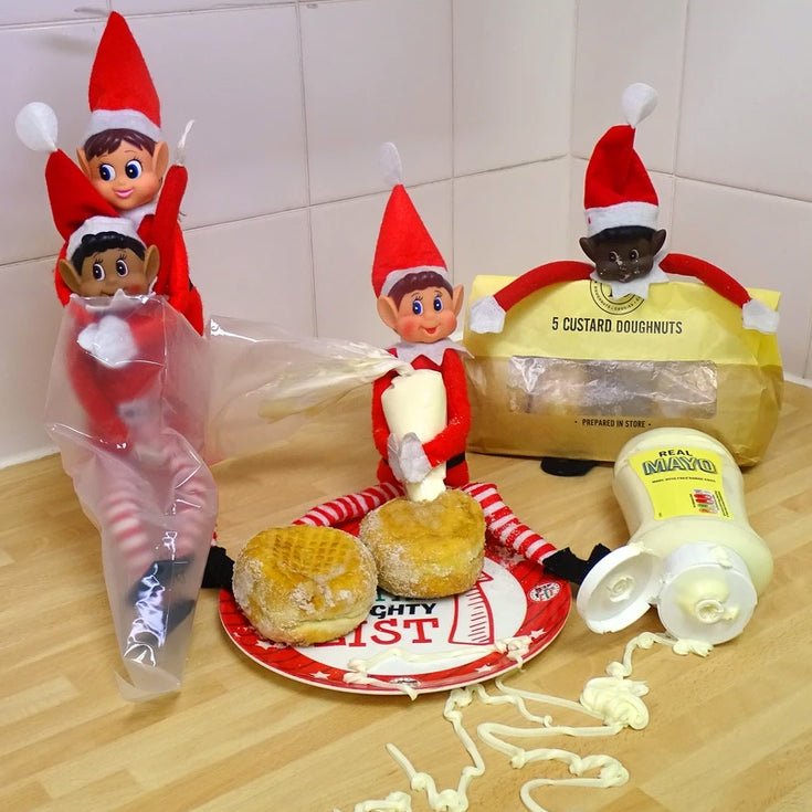 MUÑECO ELFO DE NAVIDAD ·ELVES BEHAVIN' BADLY· - Happy Moments Baby