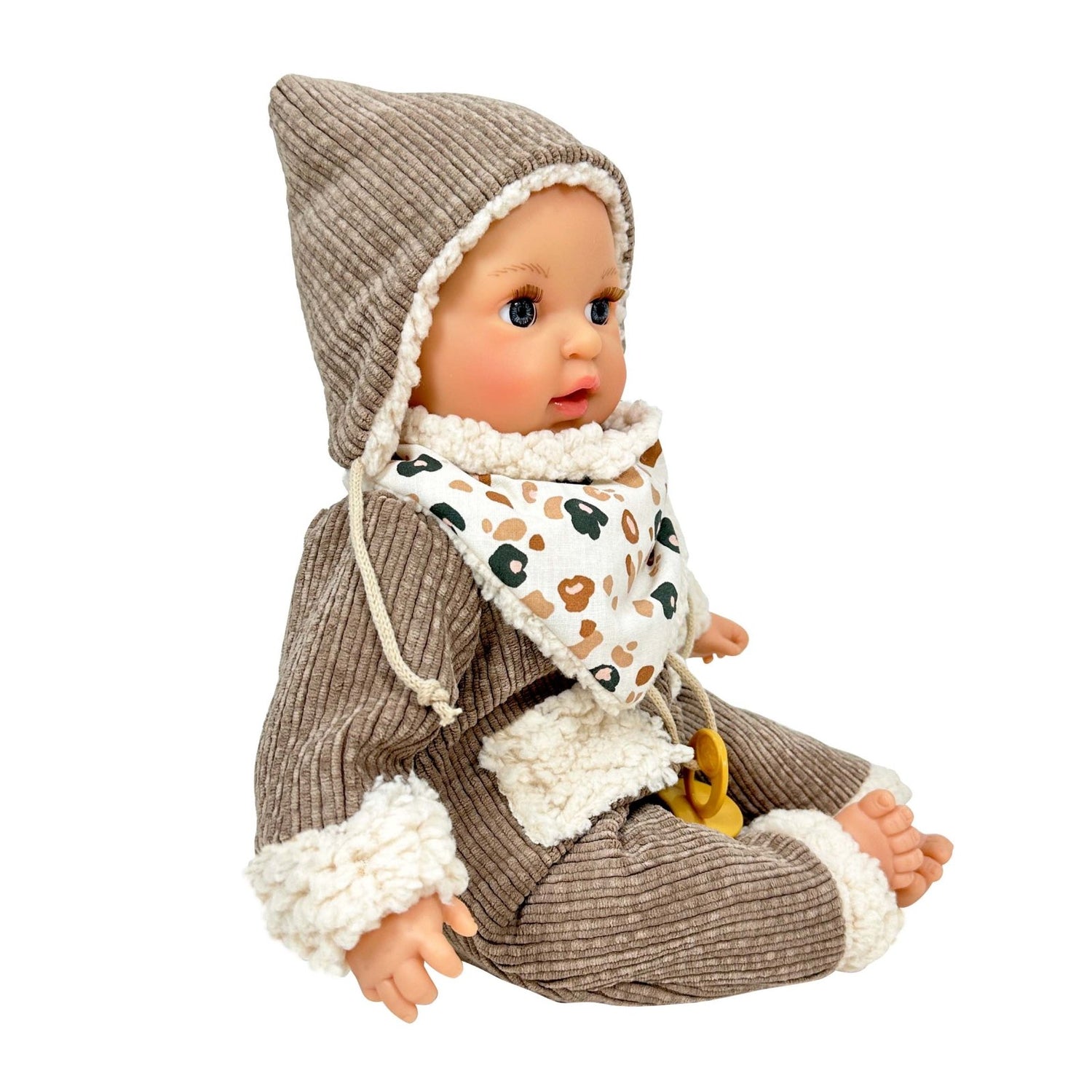 MUÑECO NINES D'ONIL ·ALEX COZY BROWN 40CM· - Happy Moments Baby