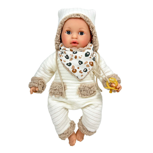 MUÑECO NINES D'ONIL ·ALEX COZY WHITE 40CM· - Happy Moments Baby