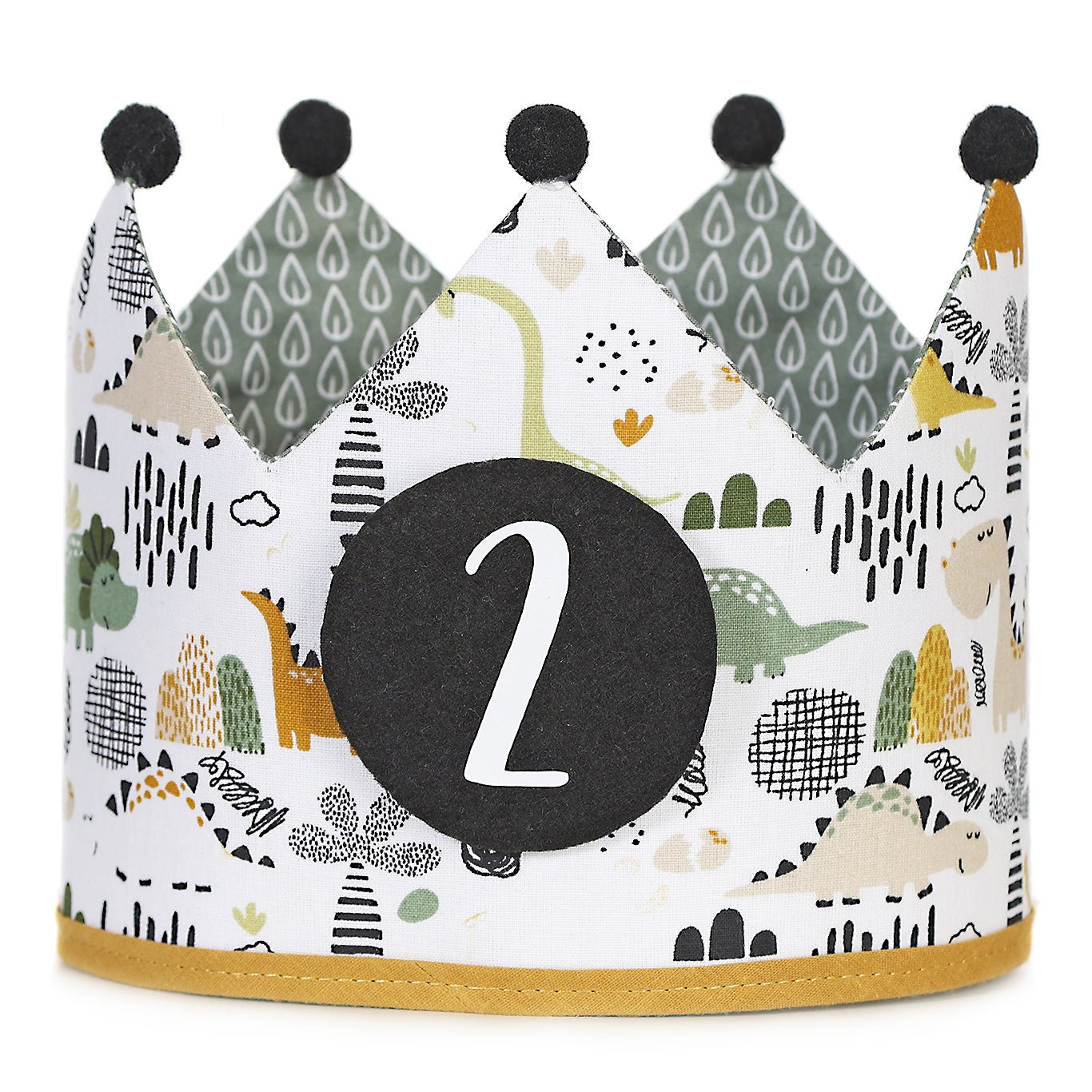PACK CORONA + CAMISETA CUMPLEAÑOS ·JURASSIC· - Happy Moments Baby