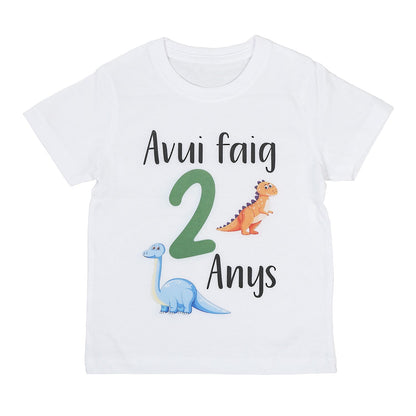 PACK CORONA + CAMISETA CUMPLEAÑOS ·JURASSIC· - Happy Moments Baby