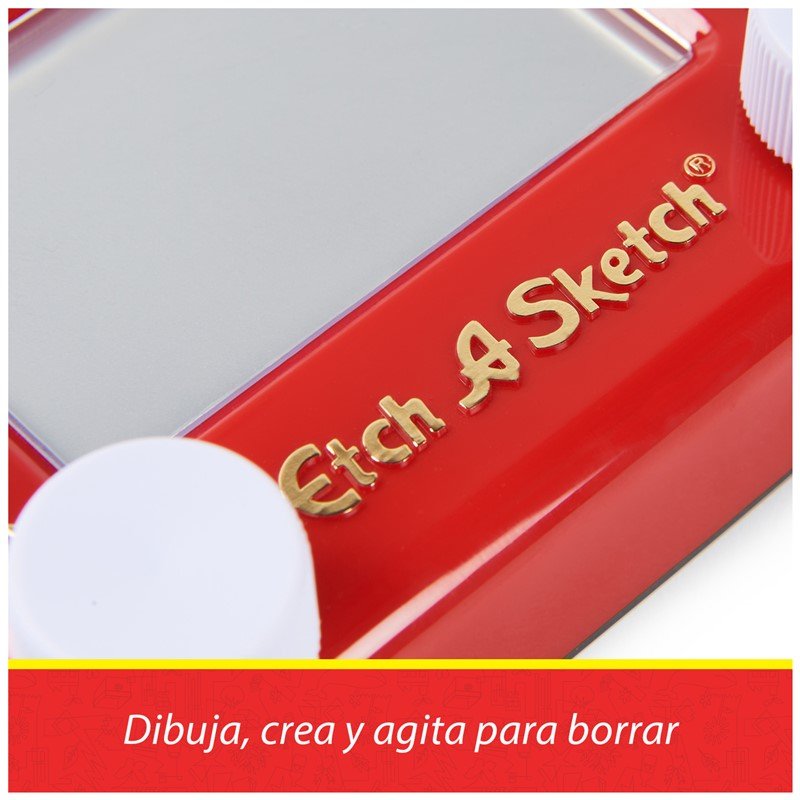 PANTALLA MÁGICA ·ETCH A SKETCH EDICIÓN MINI· - Happy Moments Baby