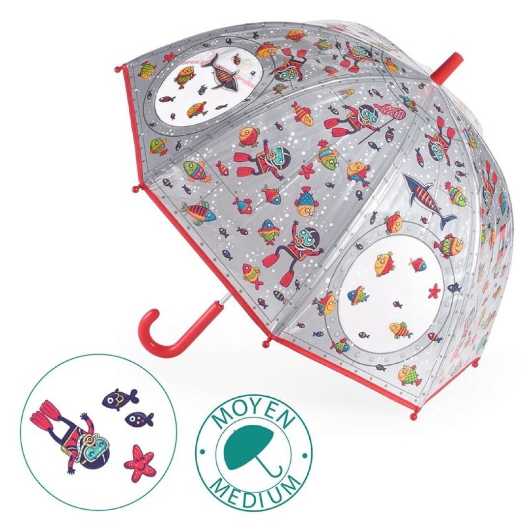 PARAGUAS INFANTIL DJECO ·SUBMARINO· - Happy Moments Baby