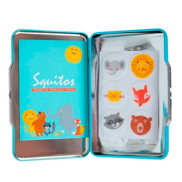 PARCHES REPELENTES ANTIMOSQUITOS 100% NATURALES ·SQUITOS 24 LATA·