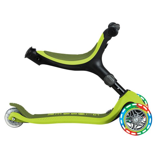 PATINETE EVOLUTIVO GLOBBER ·GO UP ACTIVE CON LUCES VERDE LIMA· - Happy Moments Baby