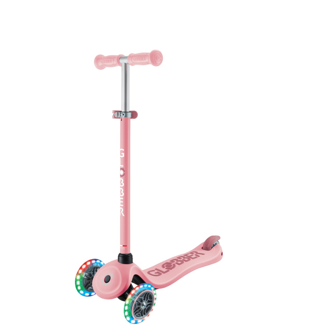 PATINETE EVOLUTIVO GLOBBER ·GO UP SPORTY CON LUCES ROSA· - Happy Moments Baby