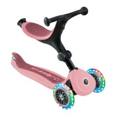 PATINETE EVOLUTIVO GLOBBER ·GO UP SPORTY CON LUCES ROSA· - Happy Moments Baby