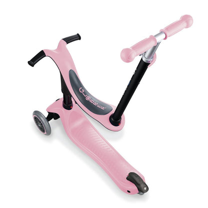 PATINETE EVOLUTIVO GLOBBER ·GO UP SPORTY ROSA PASTEL· - Happy Moments Baby