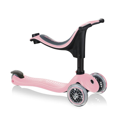 PATINETE EVOLUTIVO GLOBBER ·GO UP SPORTY ROSA PASTEL· - Happy Moments Baby