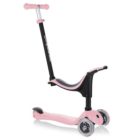 PATINETE EVOLUTIVO GLOBBER ·GO UP SPORTY ROSA PASTEL· - Happy Moments Baby