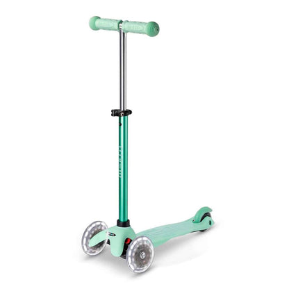 PATINETE EVOLUTIVO MICRO 4 EN 1 CON LUCES ·DELUXE LED MENTA· - Happy Moments Baby