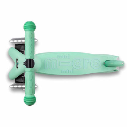 PATINETE EVOLUTIVO MICRO 4 EN 1 CON LUCES ·DELUXE LED MENTA· - Happy Moments Baby