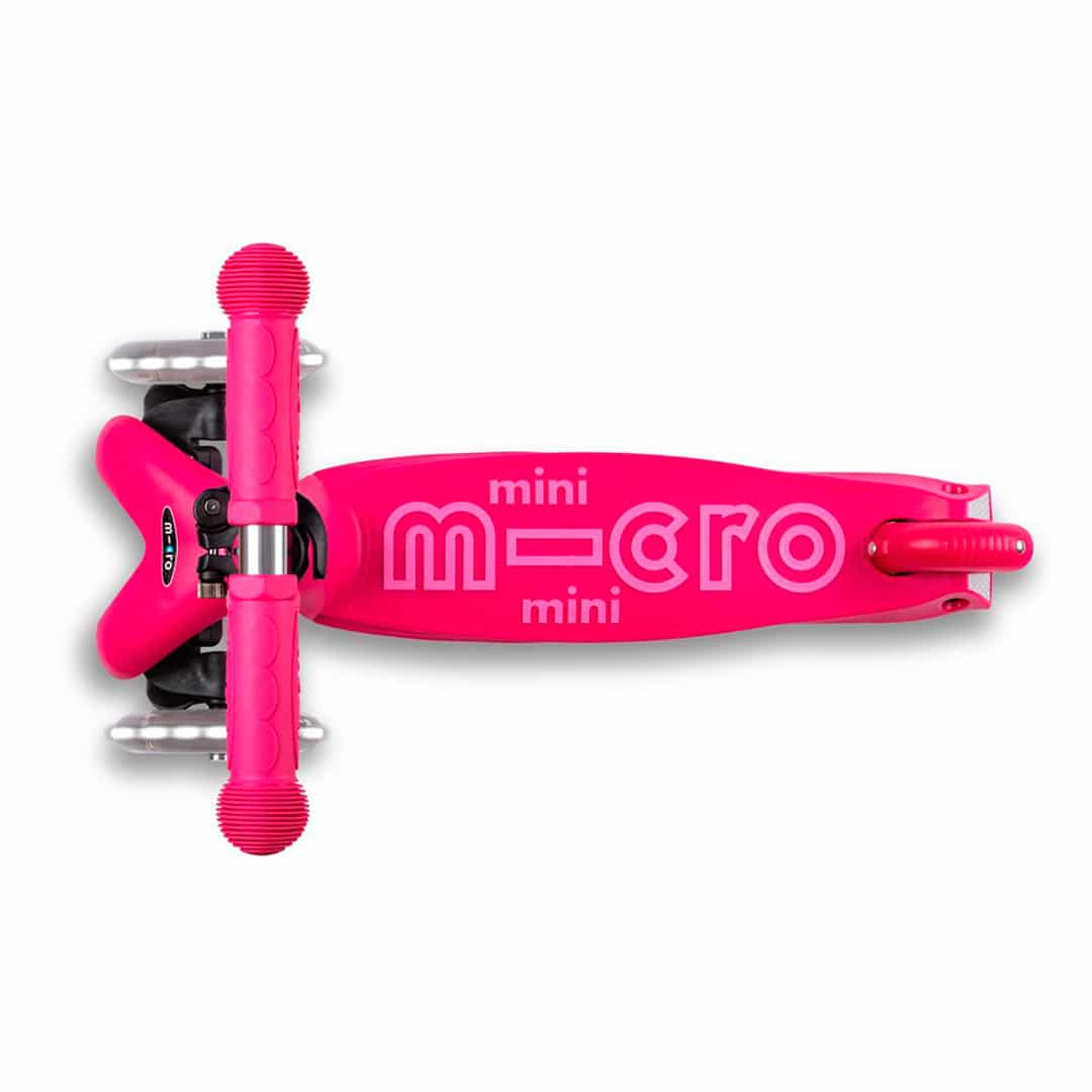 PATINETE EVOLUTIVO MICRO 4 EN 1 CON LUCES ·DELUXE LED ROSA· - Happy Moments Baby