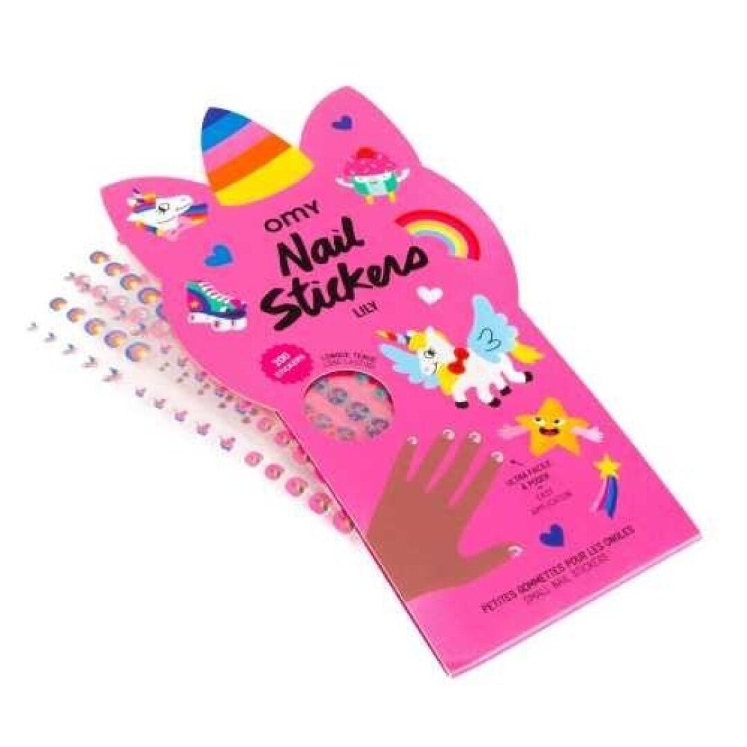 PEGATINAS PARA UÑAS OMY ·UNICORNIOS· - Happy Moments Baby