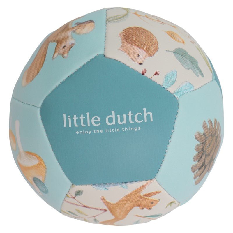 PELOTA MINI BLANDITA LITTLE DUTCH ·FOREST FRIENDS· - Happy Moments Baby