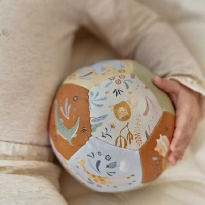 PELOTA MINI BLANDITA LITTLE DUTCH ·SAFARI FRIENDS· - Happy Moments Baby