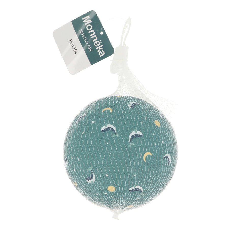 PELOTA PEQUEÑA MONNEKA ·WHALE TEAL· - Happy Moments Baby