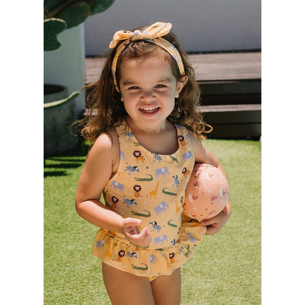 PELOTA PEQUEÑA MONNEKA ·WILD ANIMALS· - Happy Moments Baby