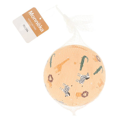 PELOTA PEQUEÑA MONNEKA ·WILD ANIMALS· - Happy Moments Baby