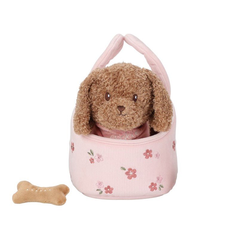 PERRITO PELUCHE CON BOLSA LITTLE DUTCH ·JACKIE· - Happy Moments Baby
