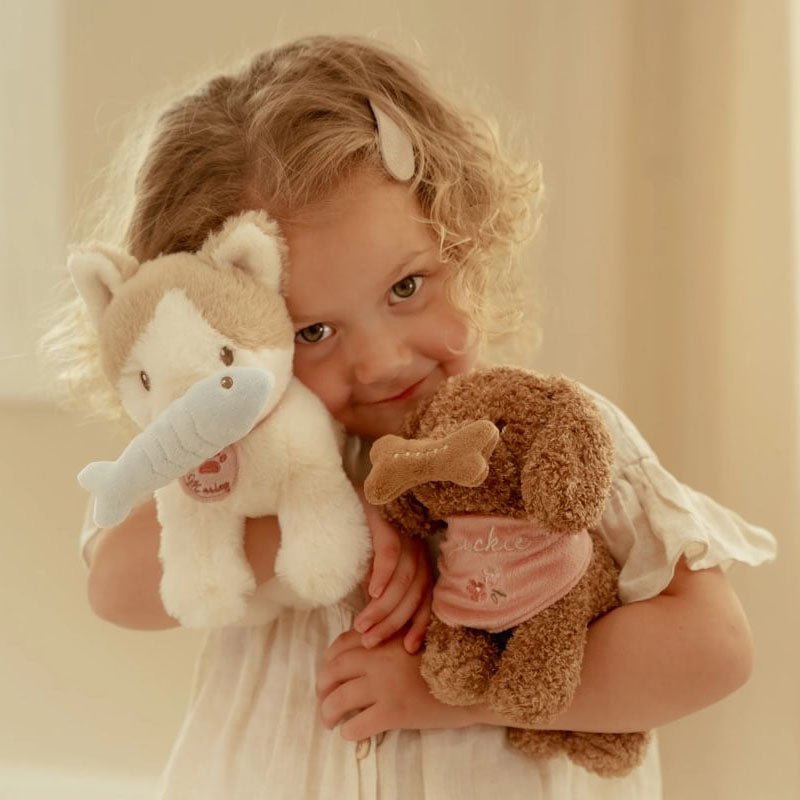 PERRITO PELUCHE CON BOLSA LITTLE DUTCH ·JACKIE· - Happy Moments Baby