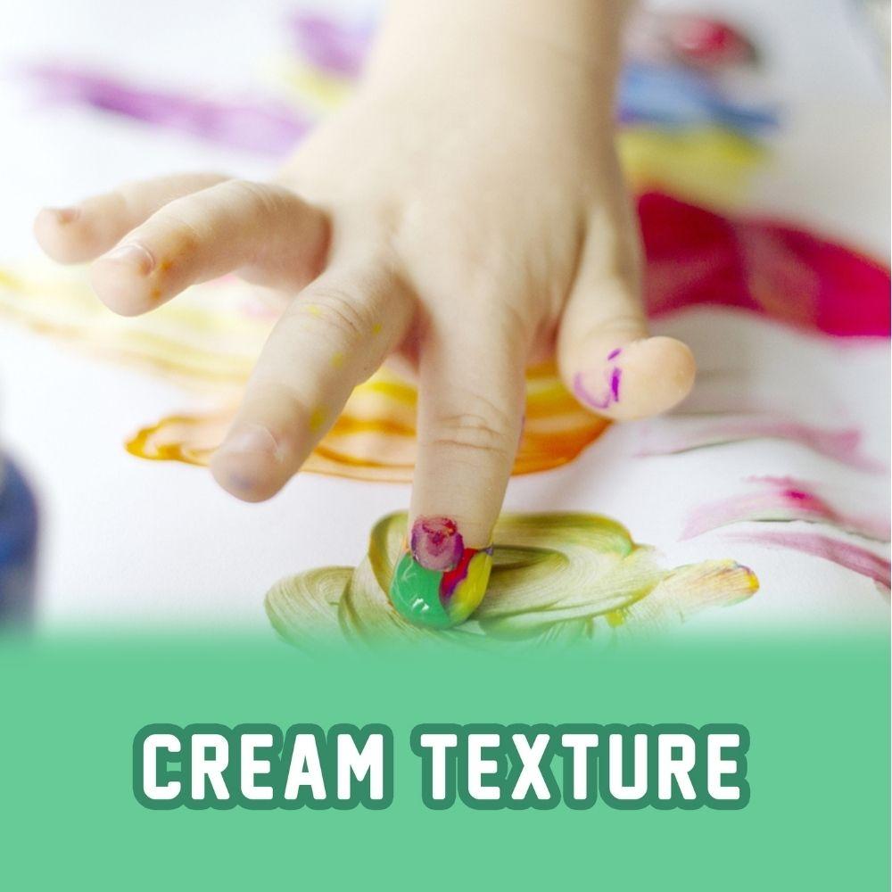 PINTURA DE DEDOS JARMELO ·CUBO 6 COLORES· - Happy Moments Baby