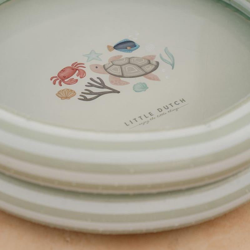 PISCINA INFANTIL INFLABLE LITTLE DUTCH ·FRESH VERDE· - Happy Moments Baby