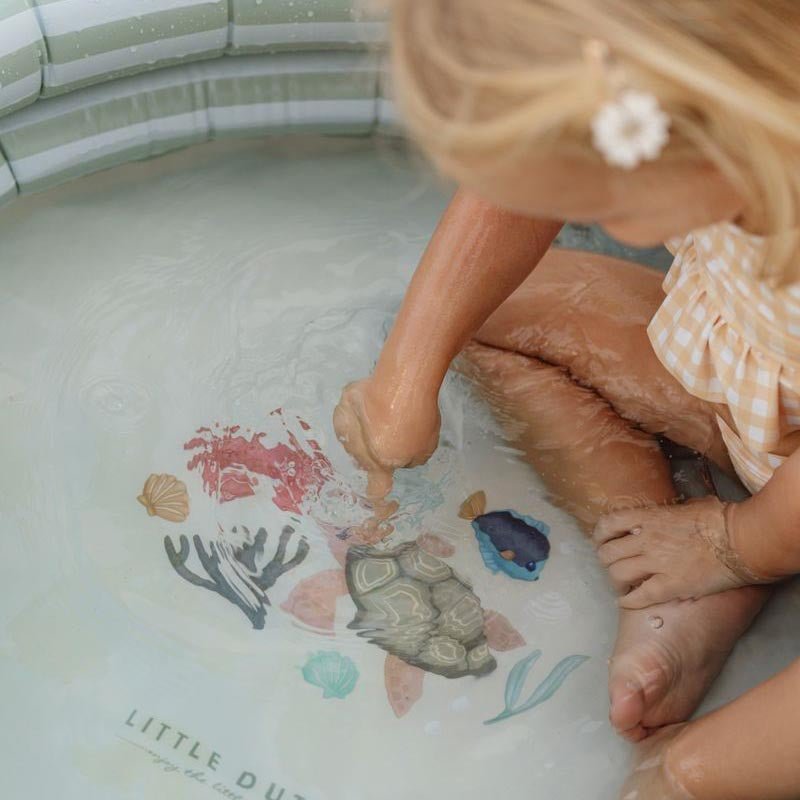 PISCINA INFANTIL INFLABLE LITTLE DUTCH ·FRESH VERDE· - Happy Moments Baby