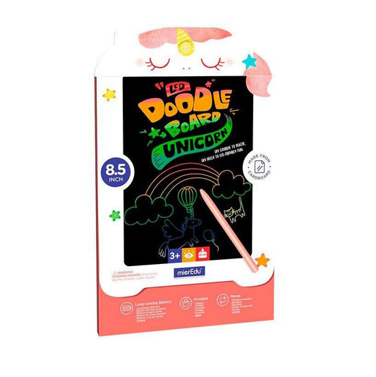 PIZARRA DE DIBUJO Y ESCRITURA LCD ·UNICORNIO· - Happy Moments Baby