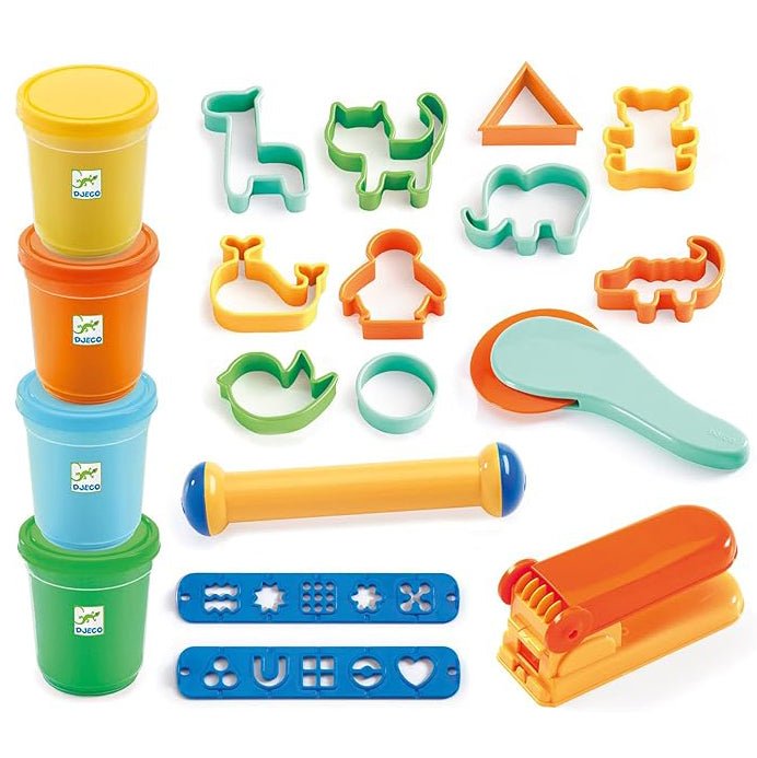 PLASTILINA DJECO PASTA PARA MOLDEAR ·TODO PARA COMENZAR· - Happy Moments Baby