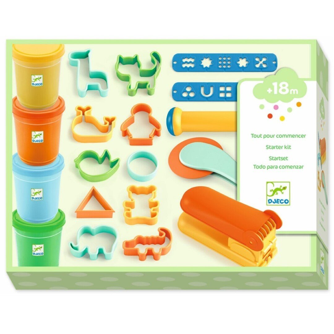 PLASTILINA DJECO PASTA PARA MOLDEAR ·TODO PARA COMENZAR· - Happy Moments Baby
