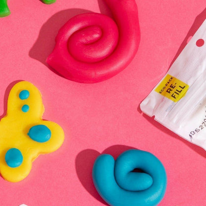 PLASTILINA NATURAL CHILDGEN ·ECOPACK 6 BOLSITAS· - Happy Moments Baby