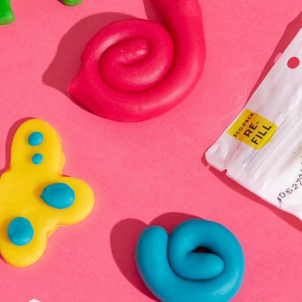 PLASTILINA NATURAL CHILDGEN ·ECOPACK 6 BOLSITAS· - Happy Moments Baby