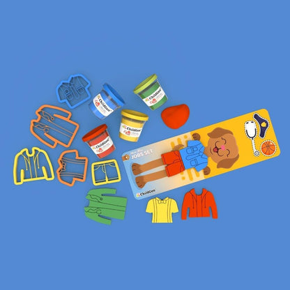 PLASTILINA NATURAL CHILDGEN ·PAW PALS JOBS SET· - Happy Moments Baby