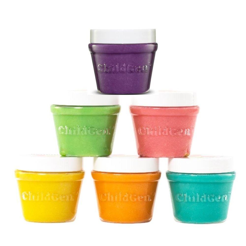 PLASTILINA NATURAL CHILDGEN ·SET DE 6 BOTES 125g PASTEL· - Happy Moments Baby