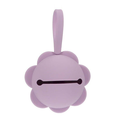 PORTACHUPETES SILICONA TUTETE ·FLOR LILA· - Happy Moments Baby