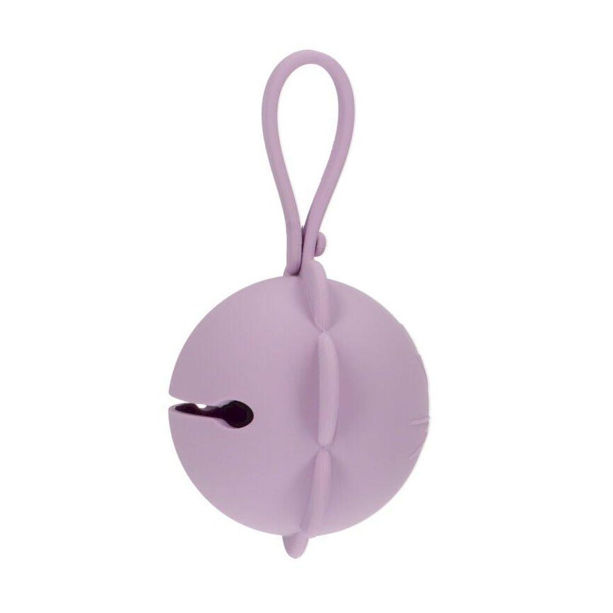 PORTACHUPETES SILICONA TUTETE ·FLOR LILA· - Happy Moments Baby