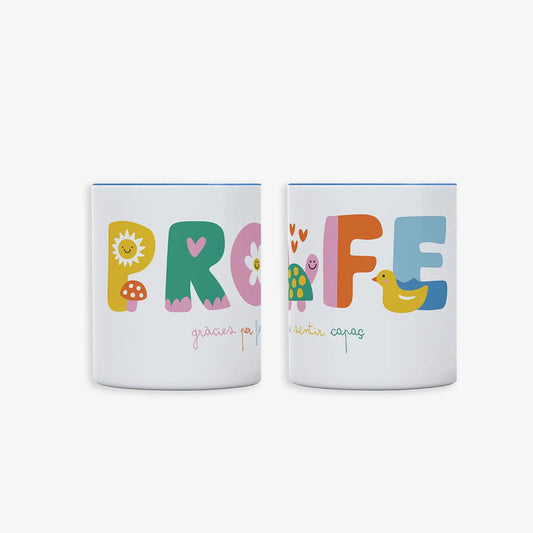 PORTALÁPICES CERÁMICA UO ·PROFE, GRÀCIES PER FER - ME SENTIR CAPAÇ CAT· - Happy Moments Baby