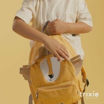 MOCHILA GRANDE INFANTIL TRIXIE ·LEÓN·