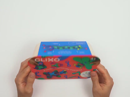 JUEGO DE CONSTRUCCIÓN MAGNÉTICO ·CLIXO CREW PACK - AZUL/VERDE·