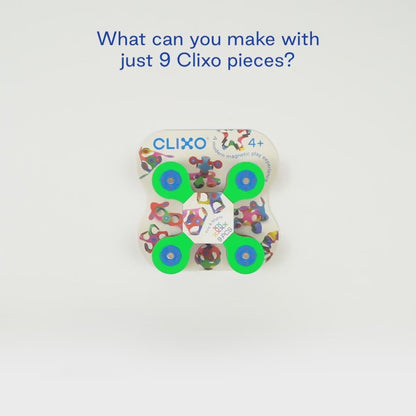 JUEGO DE CONSTRUCCIÓN MAGNÉTICO ·CLIXO TINY & MIGHTY SPARKLE MINIPACK·