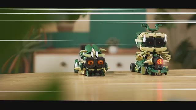 JUEGO CONSTRUCCIÓN IM.MASTER ·ROBOT VERDE CON PANELES 3 EN 1 513 PIEZAS·